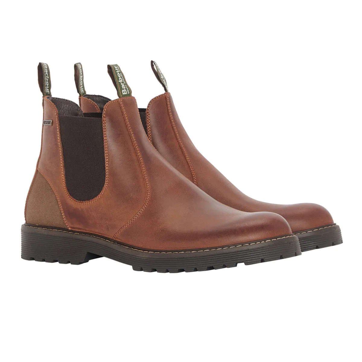 Barbour Patton Chelsea Boot BR76 Brown