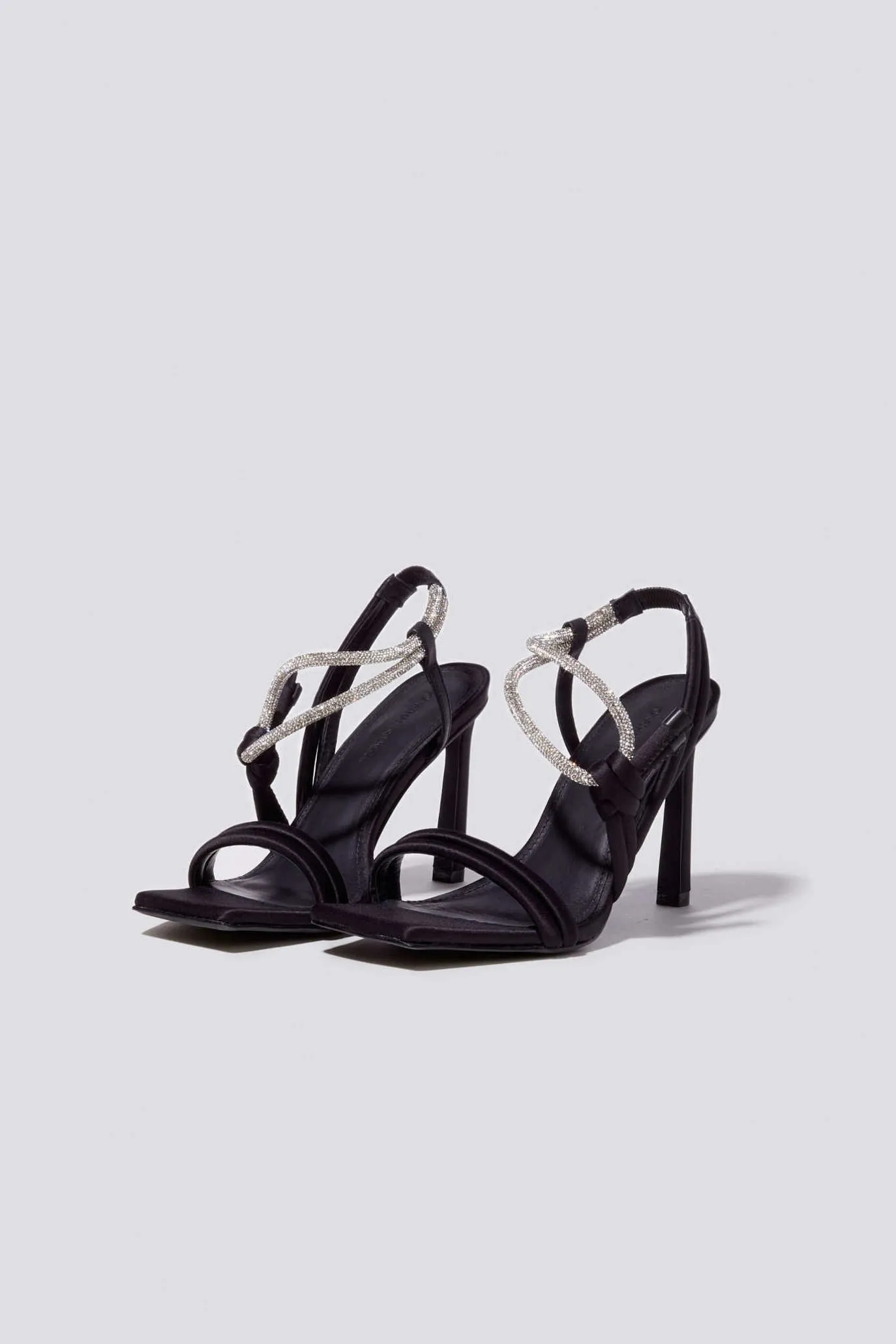 Cassie Strappy Crystal Sandal