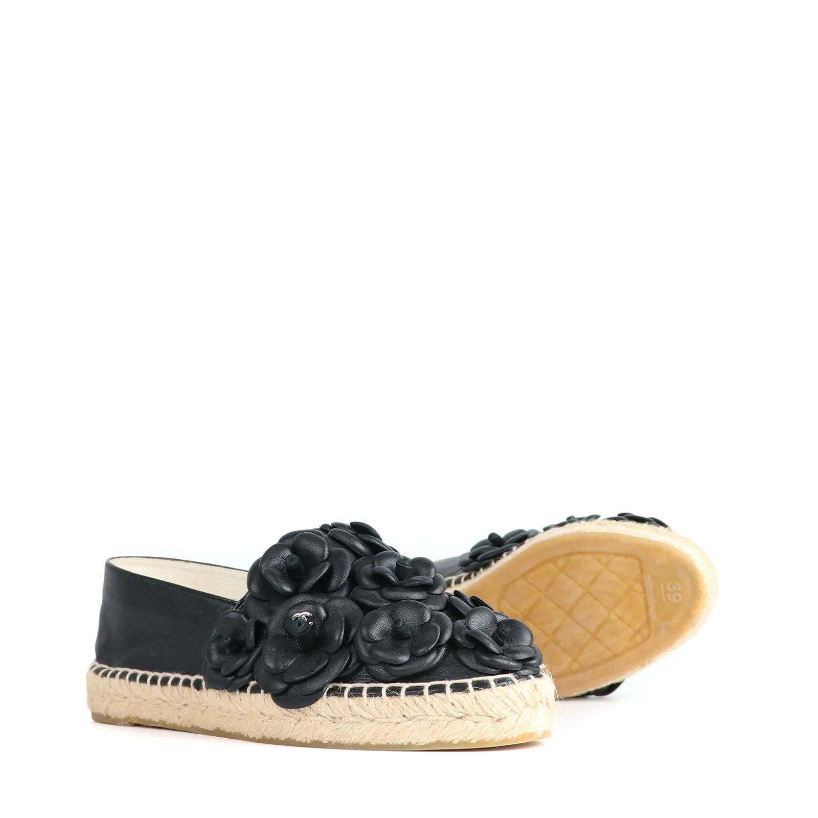 CHANEL - Espadrilles Camélia (T39)