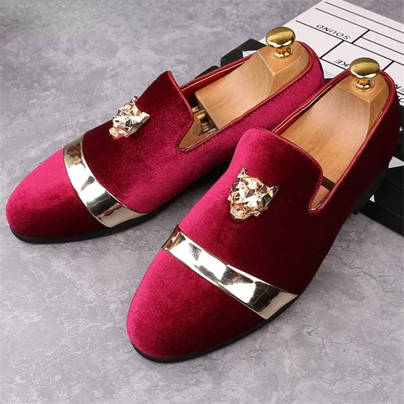 Designer Italian Luxury Brand Men's Loafers