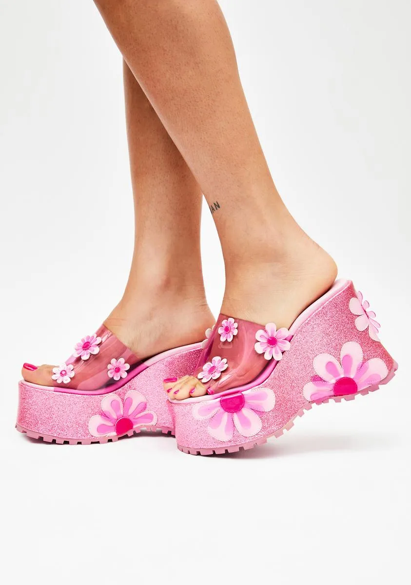 Funky Beat Platform Sandals