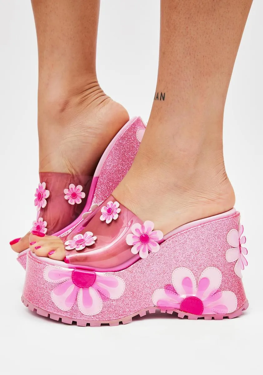 Funky Beat Platform Sandals