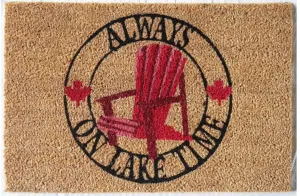 On Lake Time Coir Mat