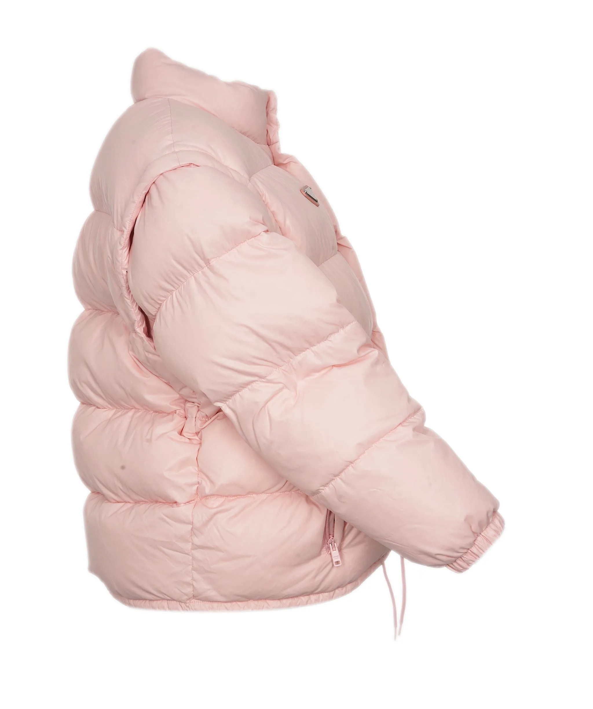 Prada Pink Puffer Jacket 42  ALC1084