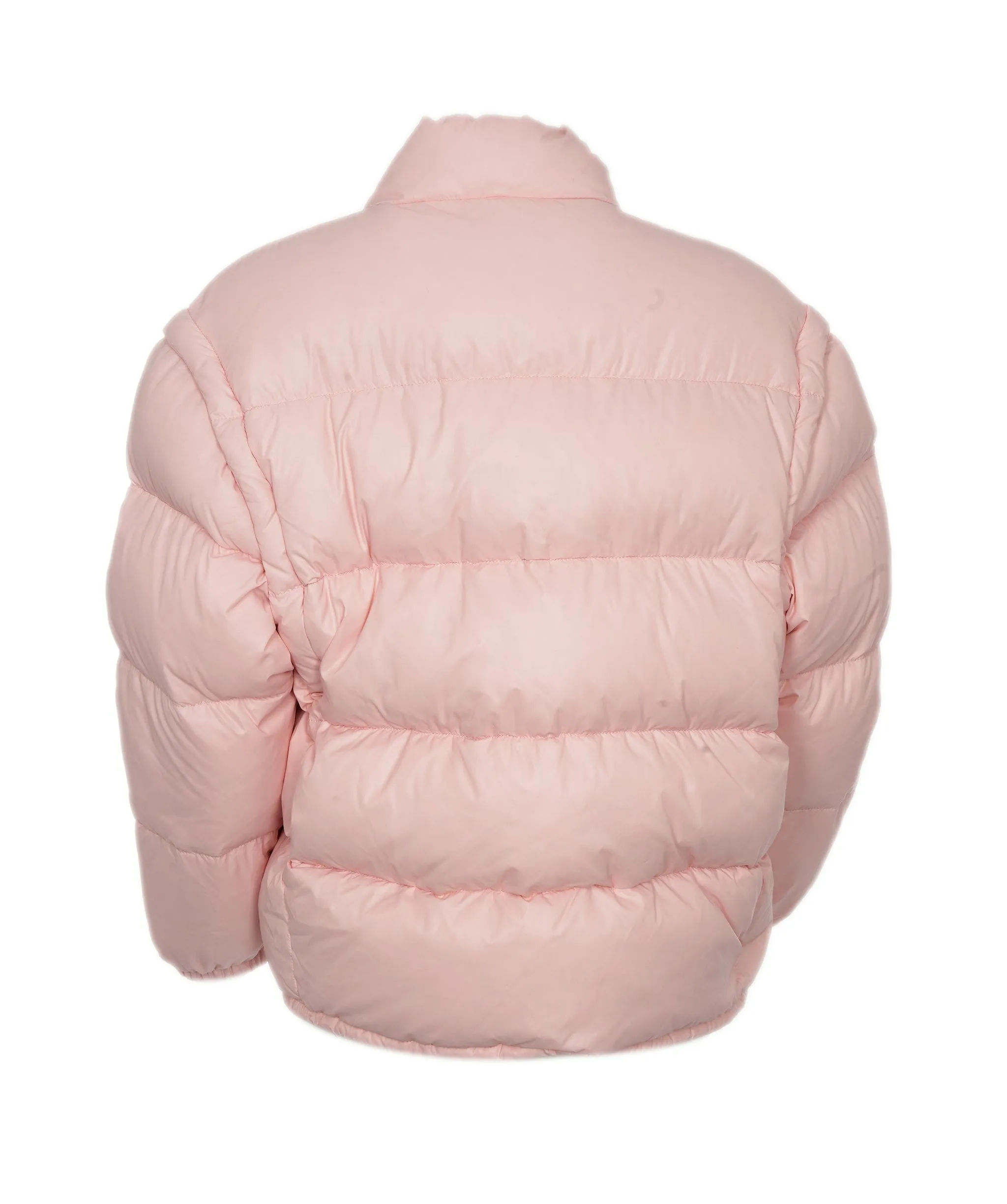Prada Pink Puffer Jacket 42  ALC1084
