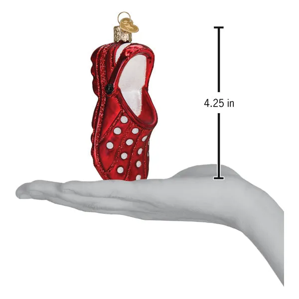 Rubber Clog Ornament