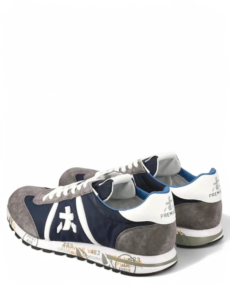 Sneakers LUCY 7089 Iconiche in Tessuto e Suede