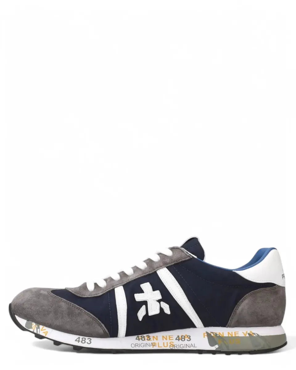 Sneakers LUCY 7089 Iconiche in Tessuto e Suede