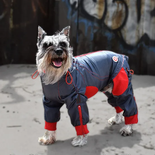 Zippy Full Body Suit in Gray (FINAL SALE)